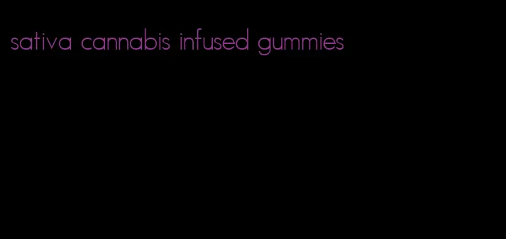 sativa cannabis infused gummies