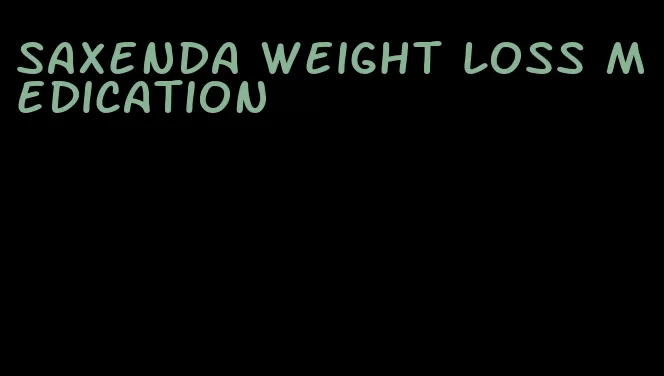 saxenda weight loss medication