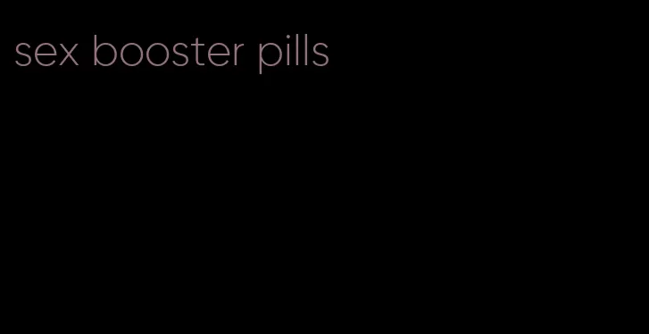 sex booster pills