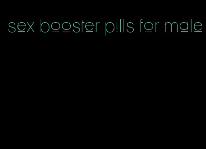 sex booster pills for male