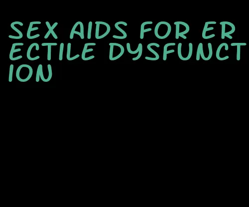 sex aids for erectile dysfunction