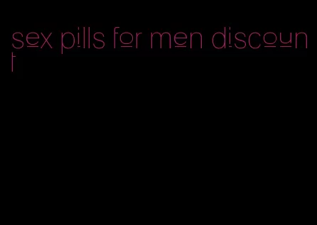 sex pills for men discount