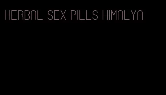 herbal sex pills himalya