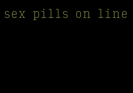 sex pills on line