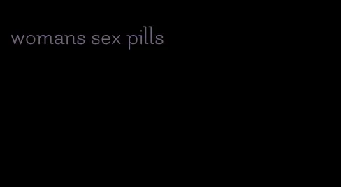 womans sex pills