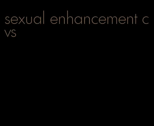 sexual enhancement cvs