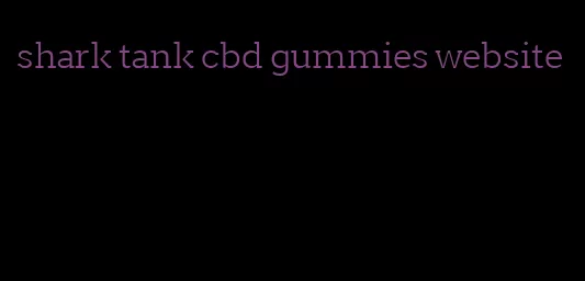 shark tank cbd gummies website