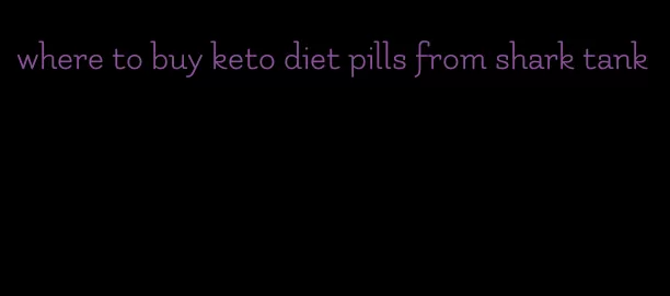 where to buy keto diet pills from shark tank