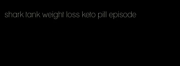 shark tank weight loss keto pill episode