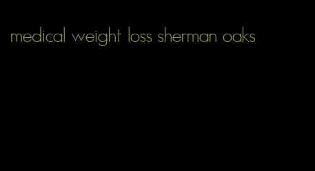 medical weight loss sherman oaks