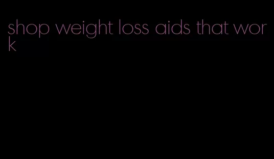 shop weight loss aids that work