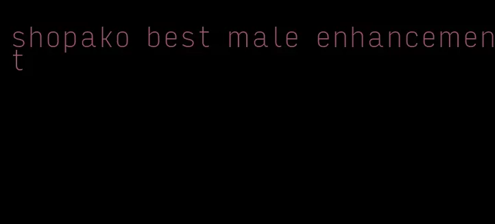 shopako best male enhancement