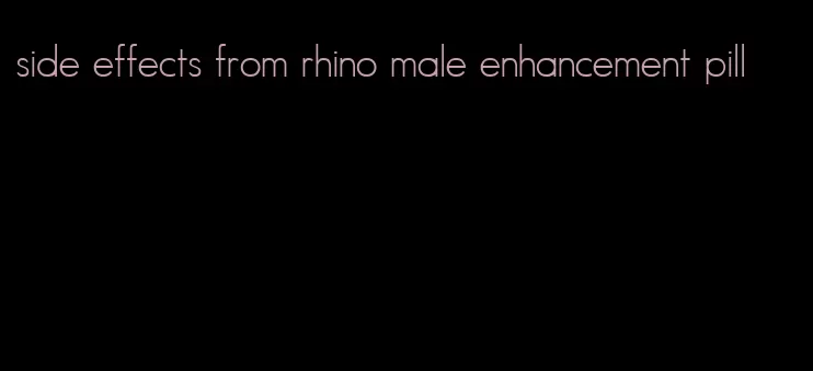 side effects from rhino male enhancement pill