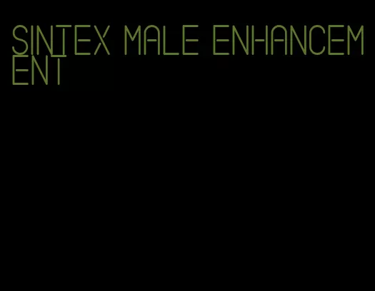 sintex male enhancement