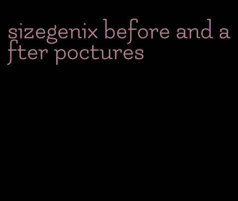 sizegenix before and after poctures