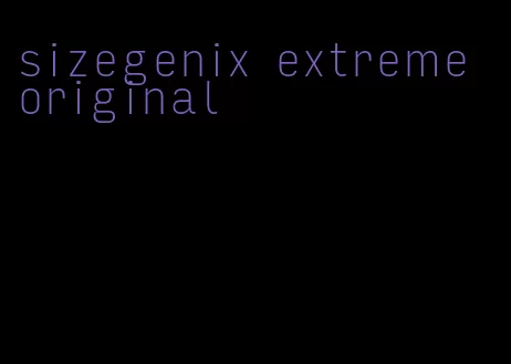 sizegenix extreme original