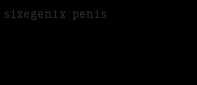 sizegenix penis