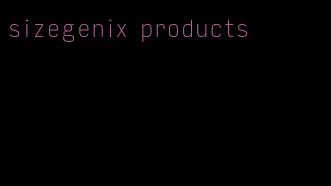 sizegenix products