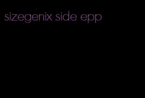 sizegenix side epp