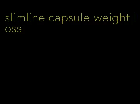 slimline capsule weight loss