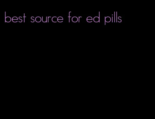 best source for ed pills