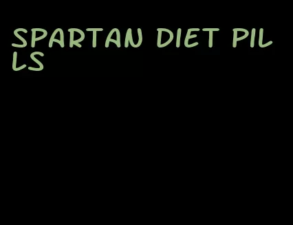 spartan diet pills