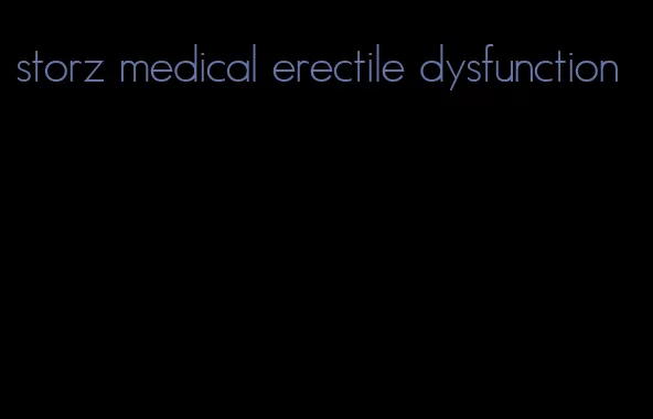 storz medical erectile dysfunction