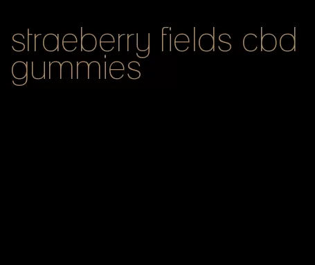 straeberry fields cbd gummies