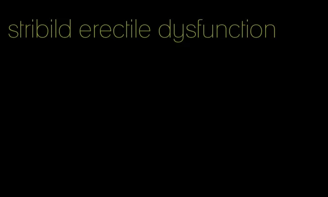 stribild erectile dysfunction