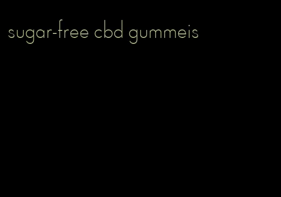 sugar-free cbd gummeis