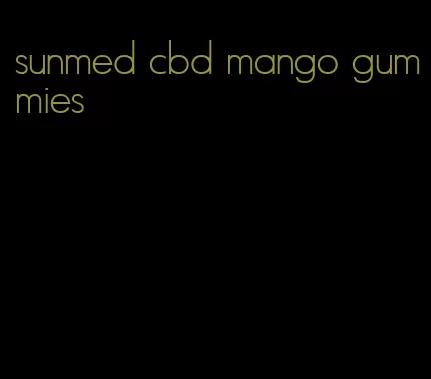 sunmed cbd mango gummies