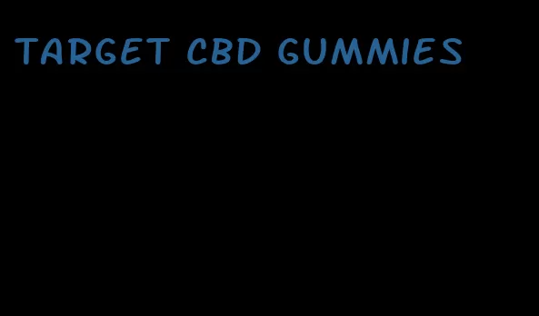 target cbd gummies