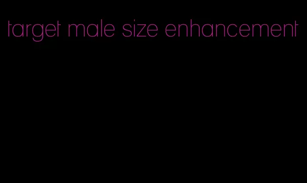 target male size enhancement