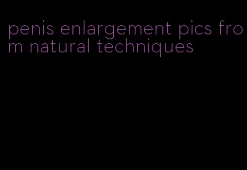 penis enlargement pics from natural techniques