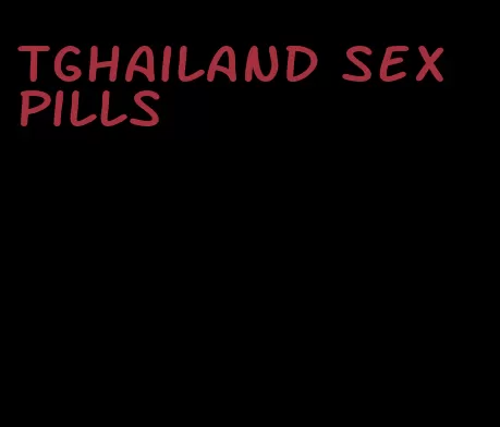 tghailand sex pills