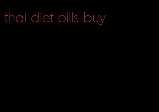 thai diet pills buy