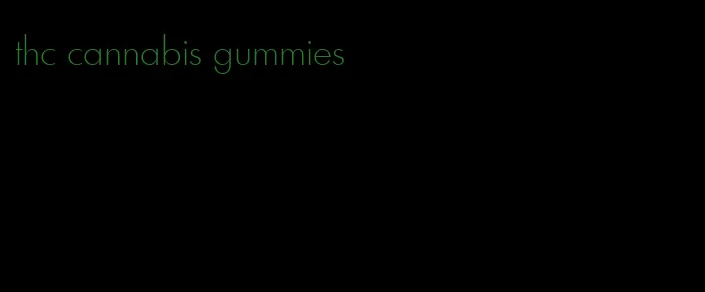 thc cannabis gummies