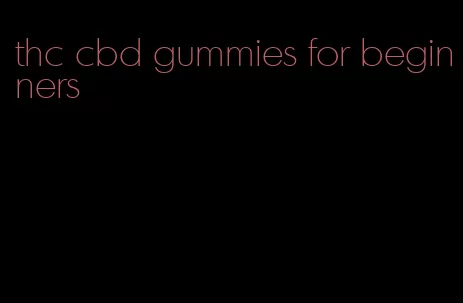 thc cbd gummies for beginners