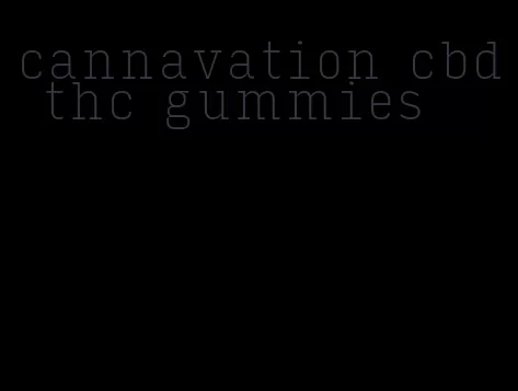 cannavation cbd thc gummies