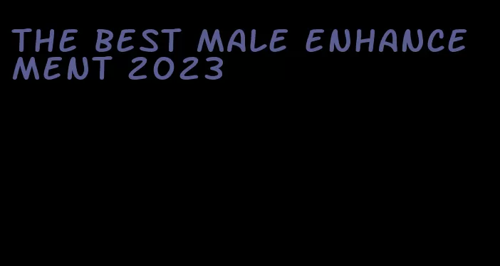 the best male enhancement 2023