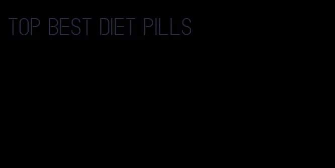 top best diet pills