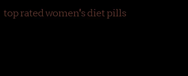 top rated women's diet pills