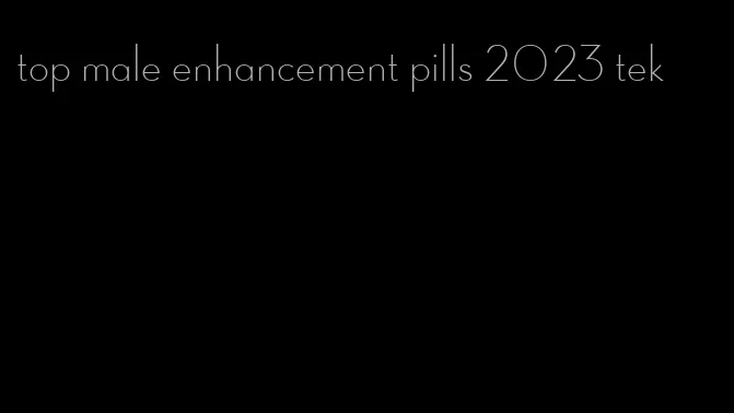 top male enhancement pills 2023 tek