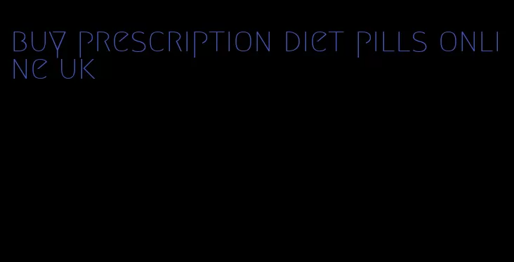 buy prescription diet pills online uk