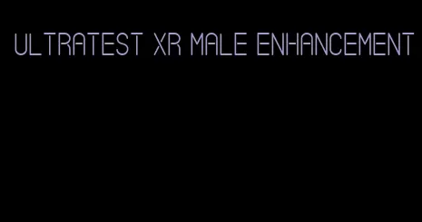 ultratest xr male enhancement