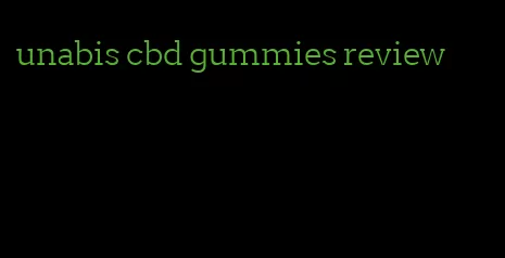 unabis cbd gummies review