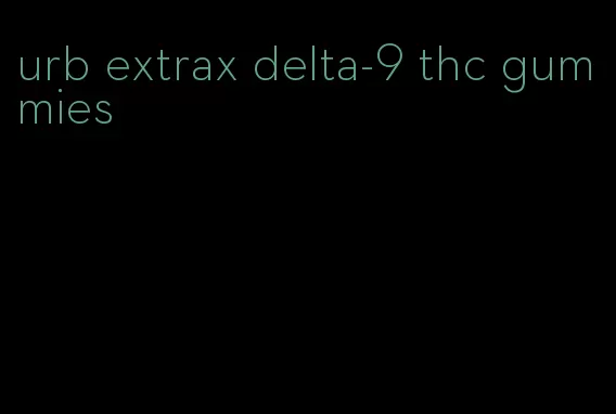 urb extrax delta-9 thc gummies