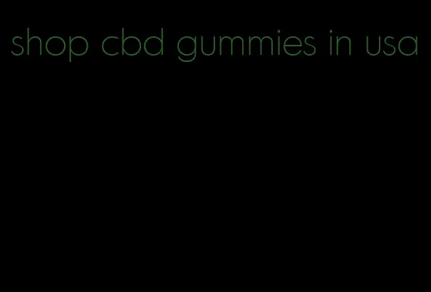 shop cbd gummies in usa