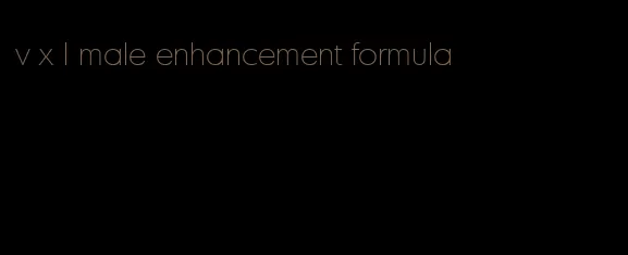 v x l male enhancement formula