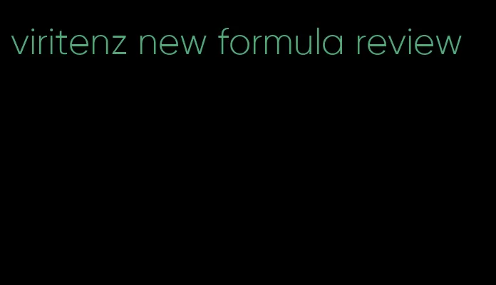 viritenz new formula review